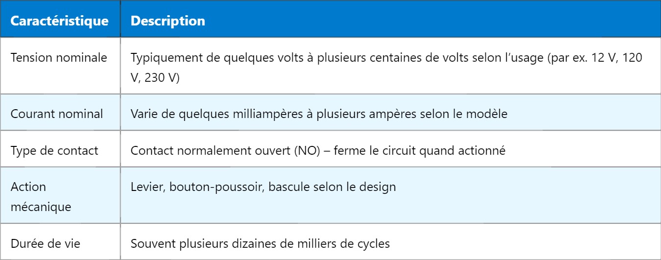SPST : Comprendre l’interrupteur unipolaire unidirectionnel SPST : Comprendre l’interrupteur unipolaire unidirectionnel
